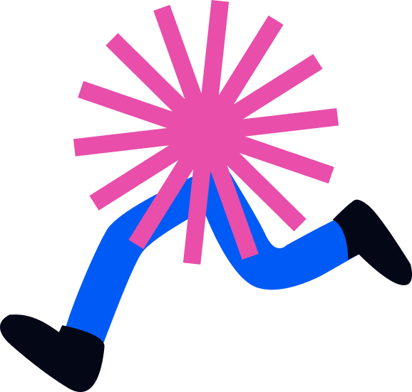 Ícono gráfico representando acción y educación comunitaria sobre VIH en Colombia